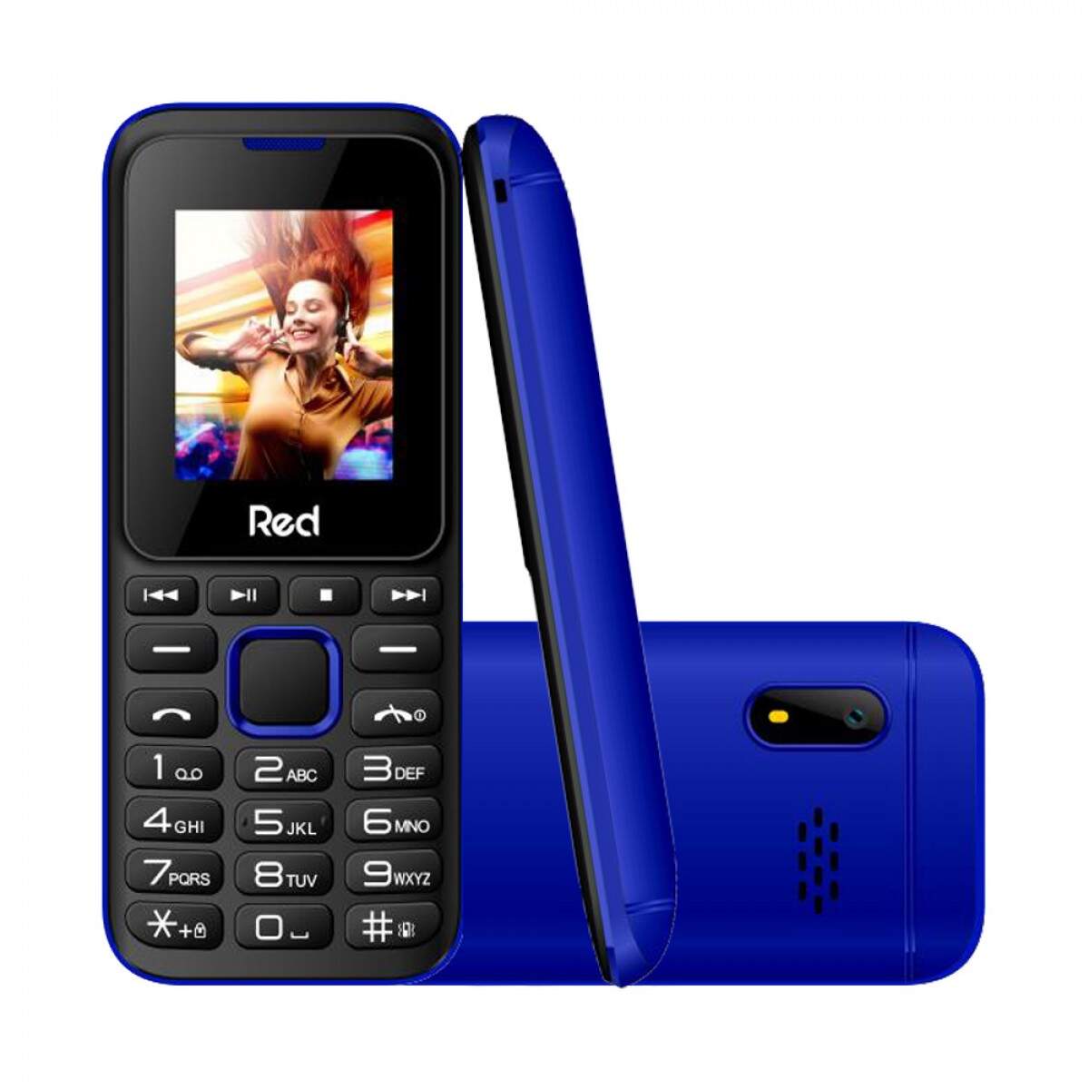 Celular Red Mobile Fit Music II M011G, Tela 1.8