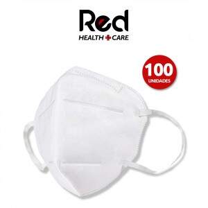 Kit 100x Máscaras Hospitalares N95 Pff2 5 Camadas 